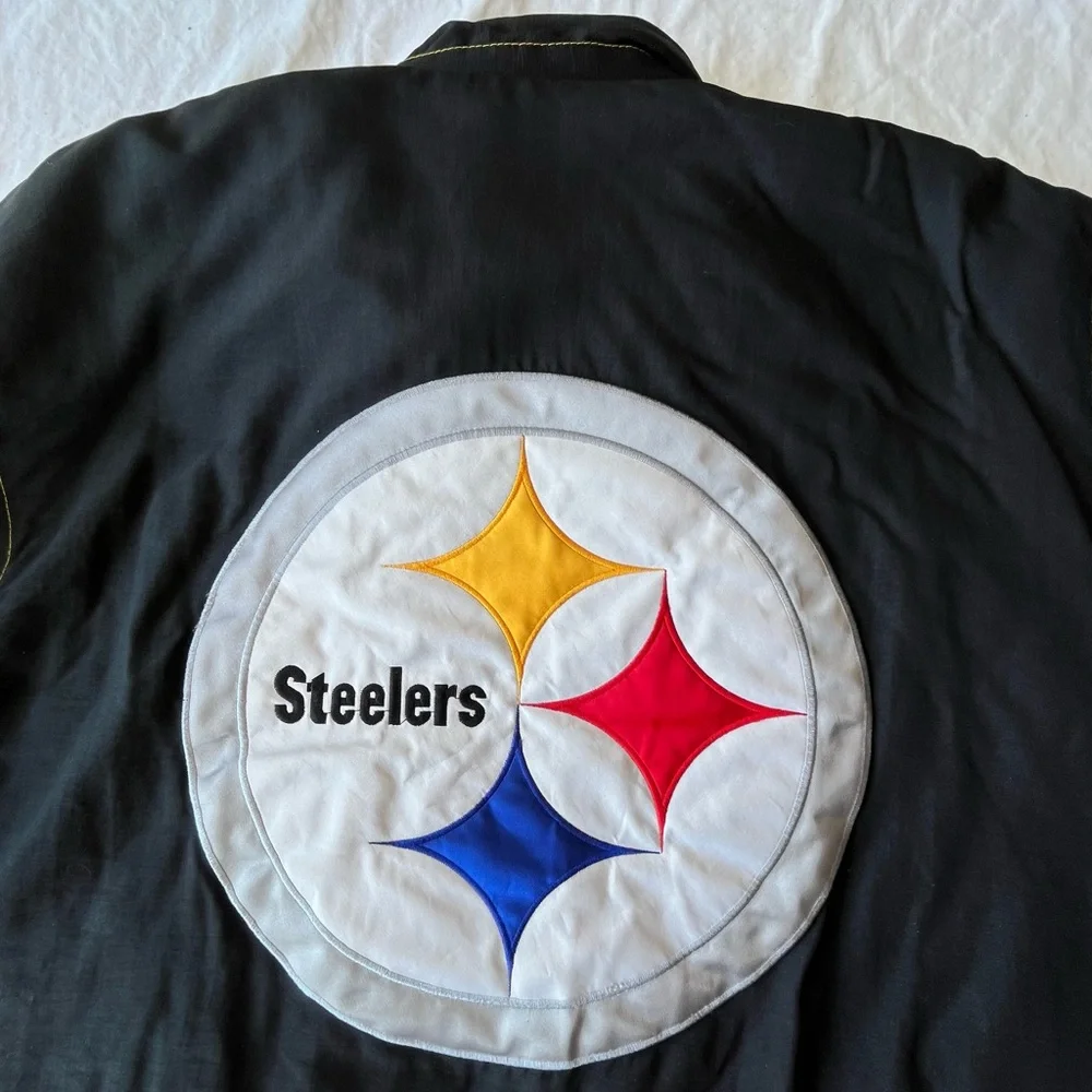 Vintage Pittsburg Steelers Starter Jacket, Medium NFL 90s